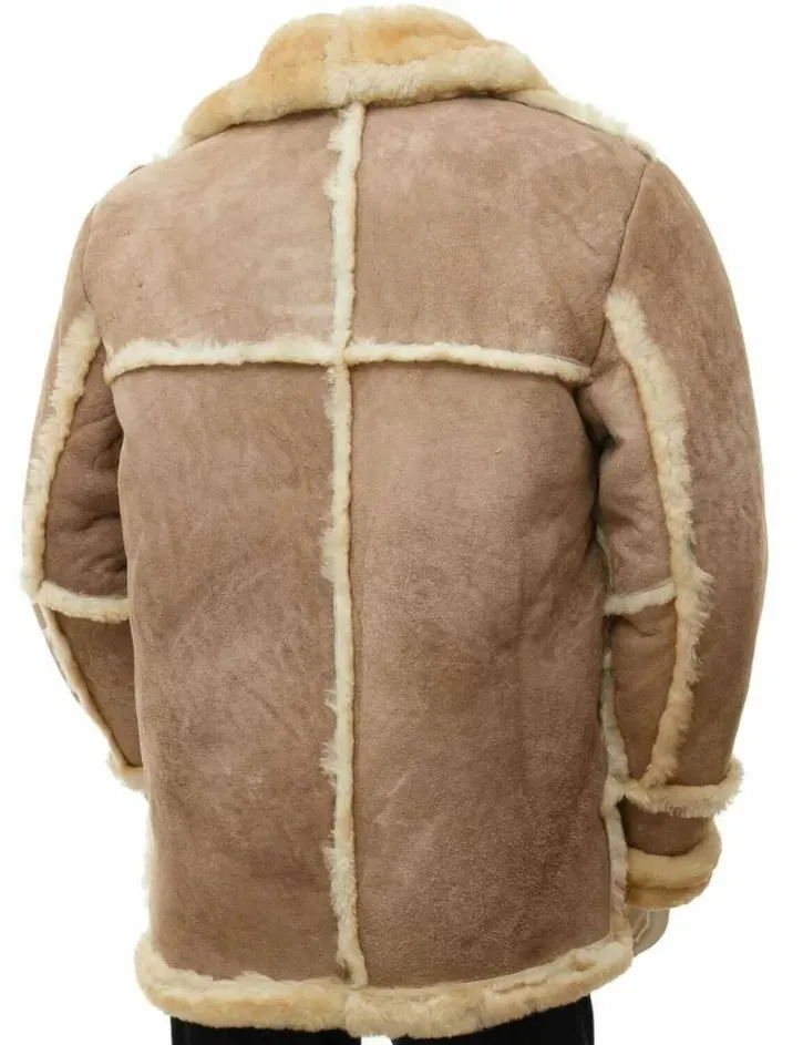 B3 Shearling Sheepskin Winter Coat