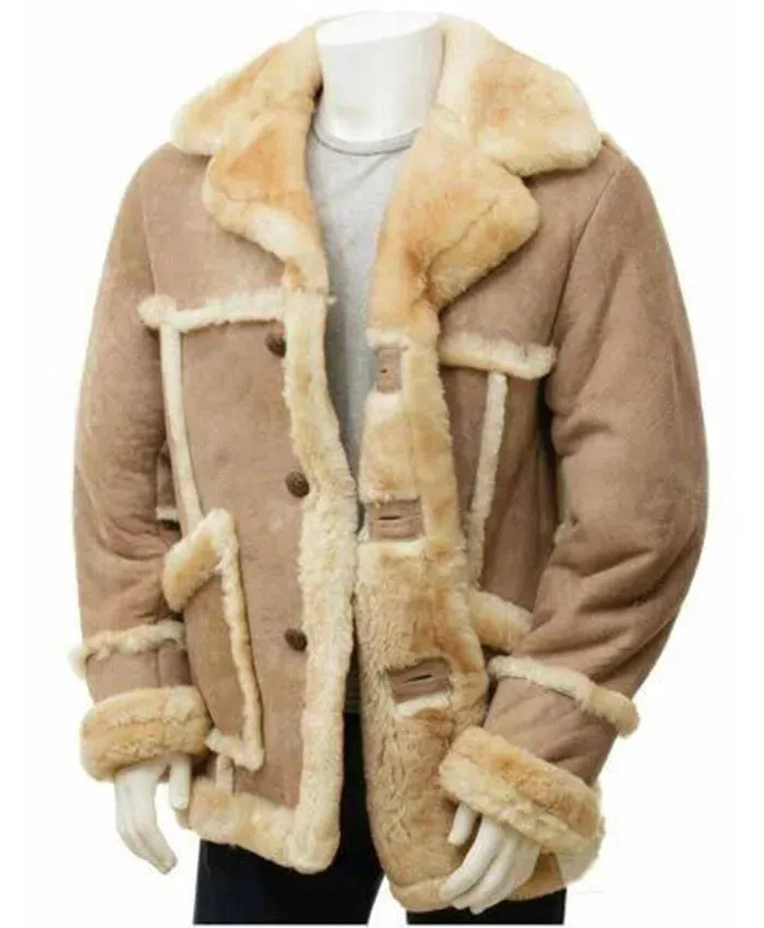 B3 Shearling Sheepskin Winter Coat