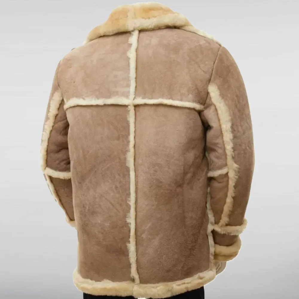 B3 Shearling Sheepskin Winter Coat