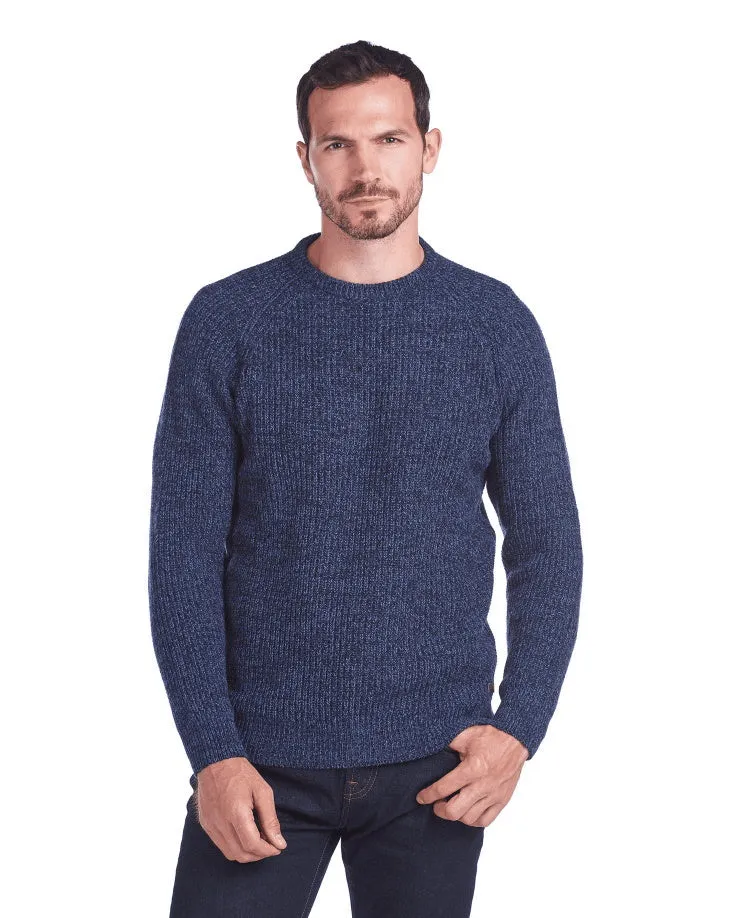 Barbour Horseford Crew Neck Sweater - Navy