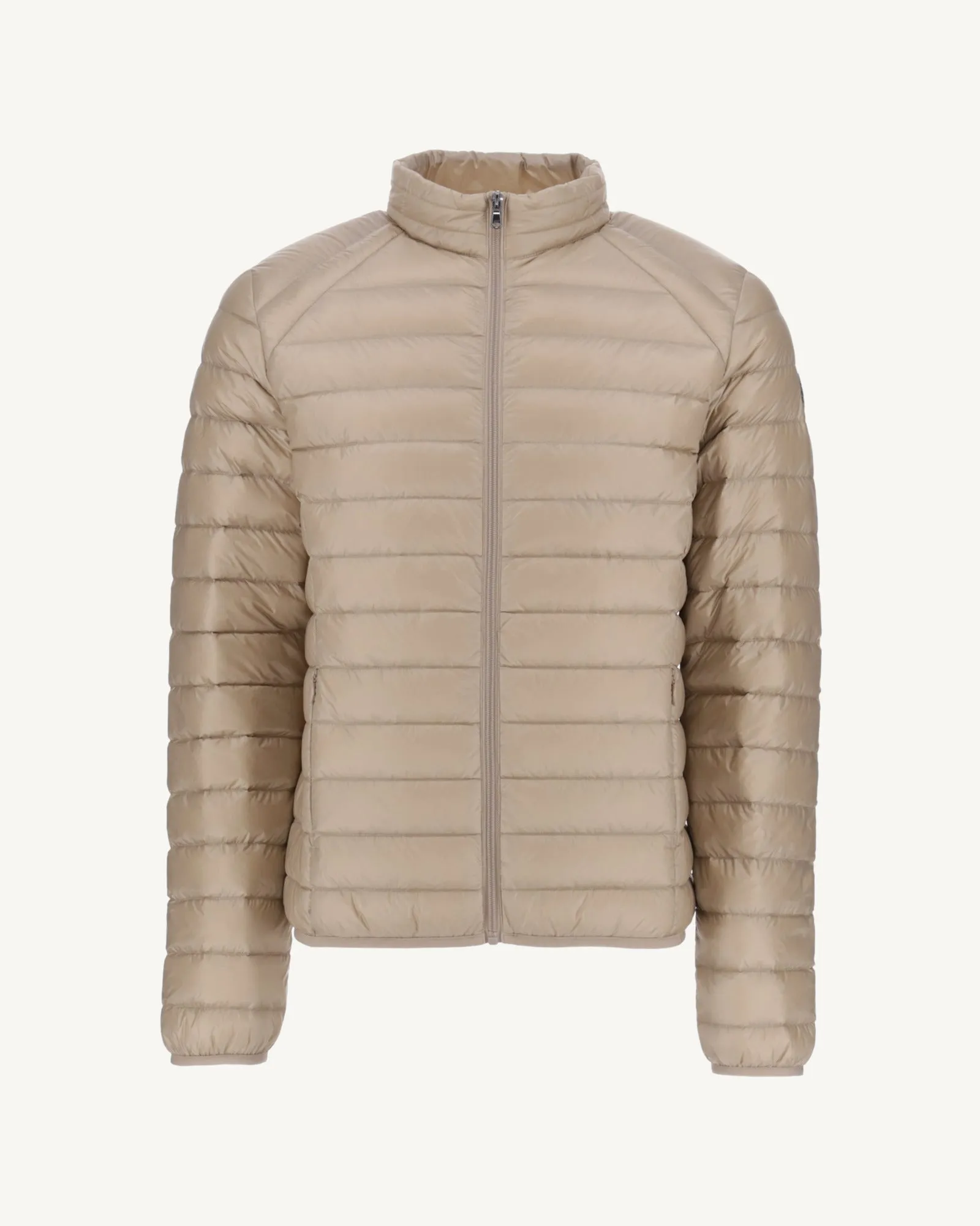 Beige Lightweight down jacket Mat