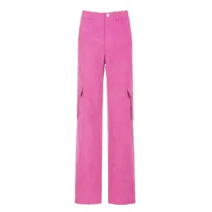 Big Pockets Wide Leg Trousers