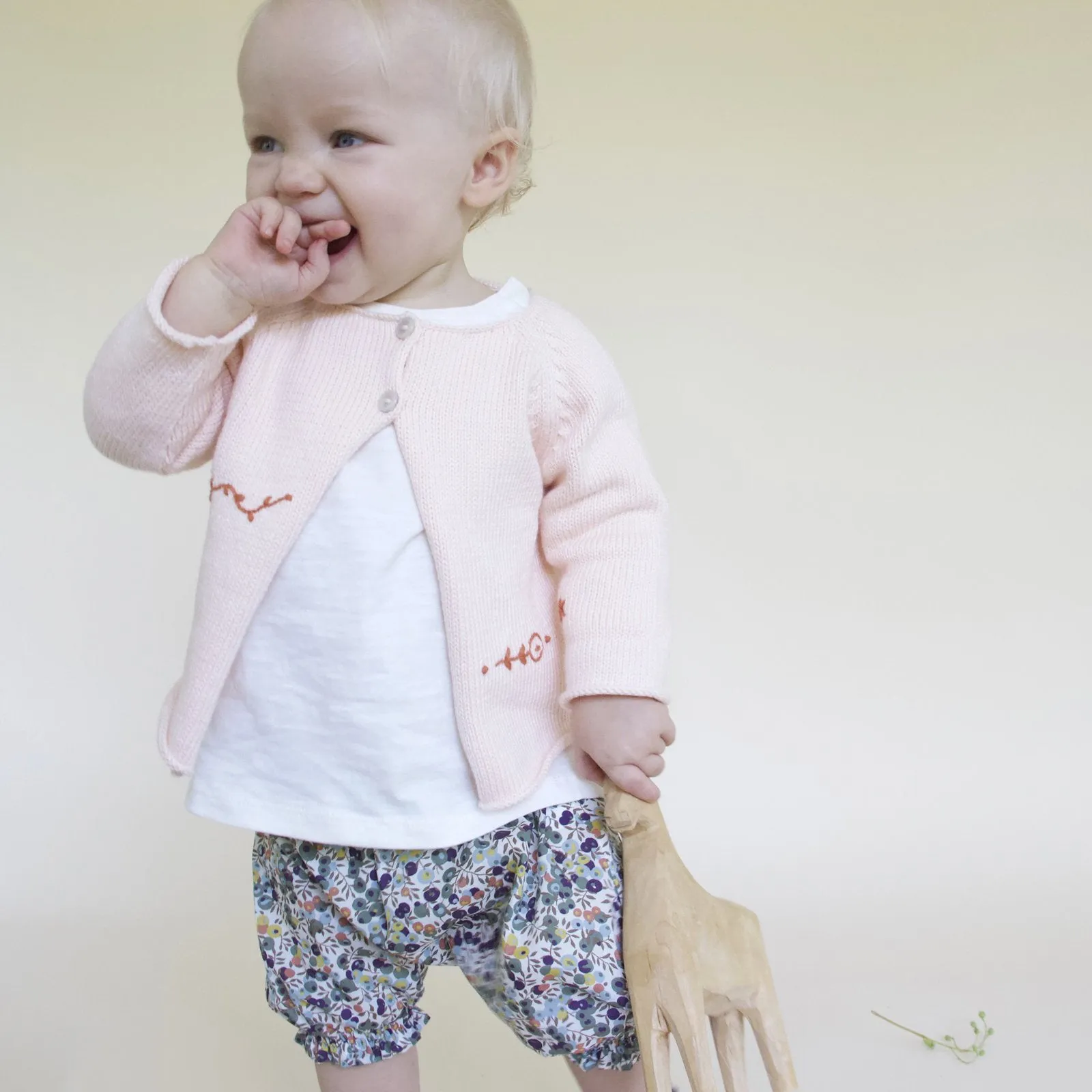 Blabla Kids Cardigan Ikebana Pink