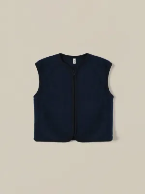 Blue Nights Fleece Vest