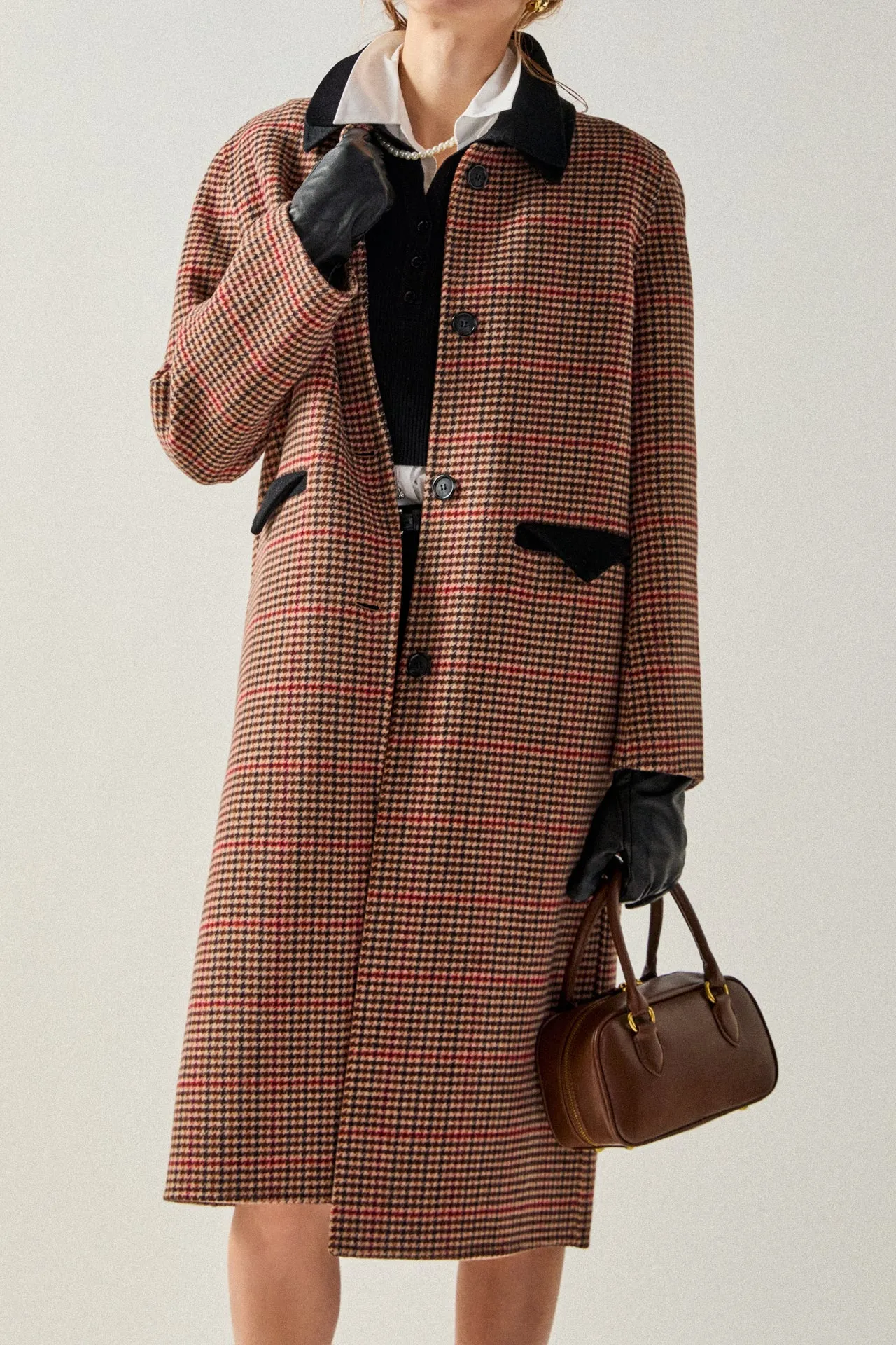 Color Block Coat