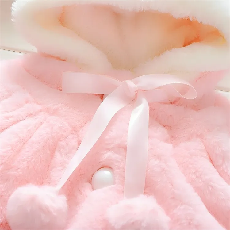 Cute Bunny Wool Fleece Sweater Jacket