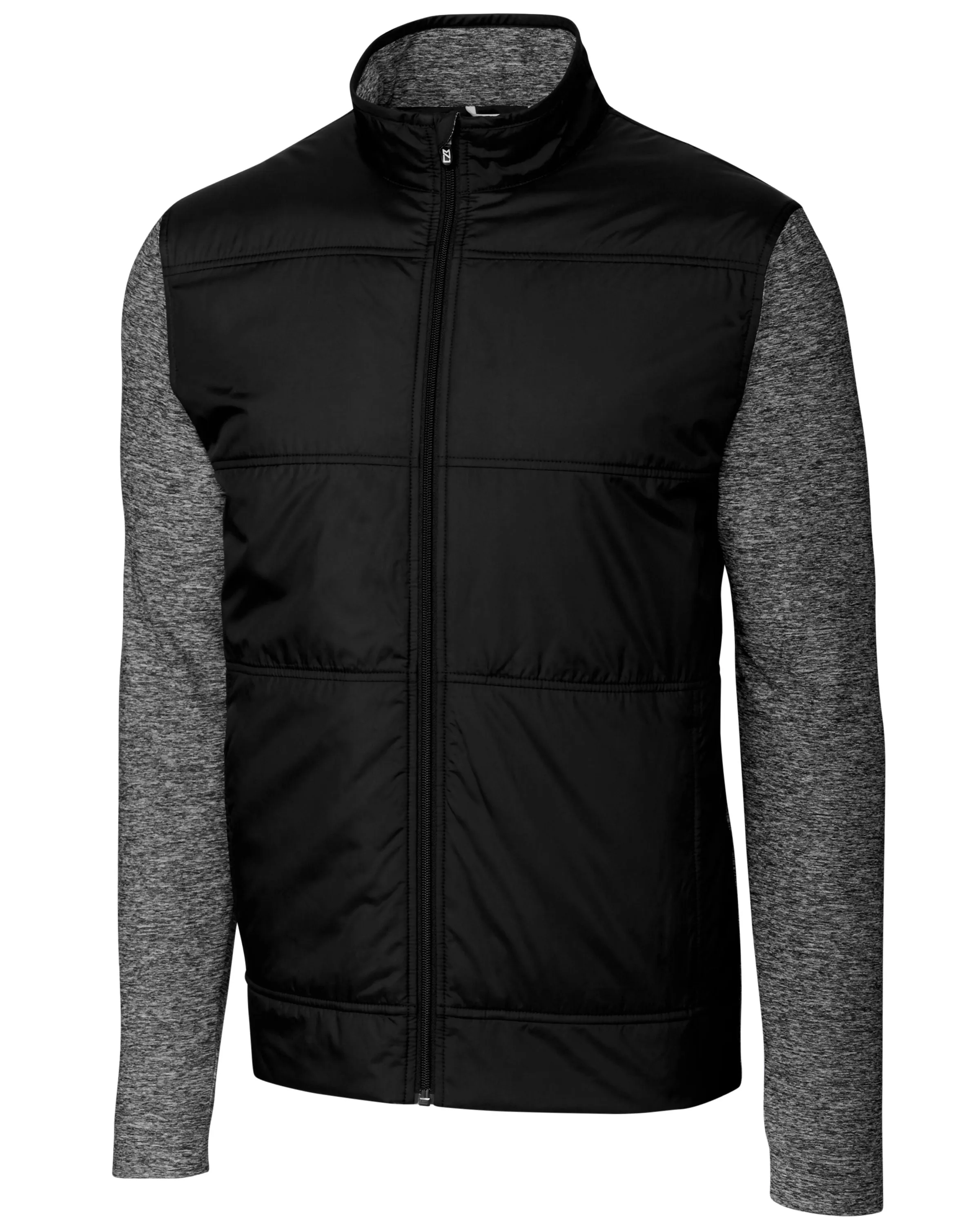 Cutter & Buck Tall Stealth Hybrid Quilted Full Zip Windbreaker Jacket