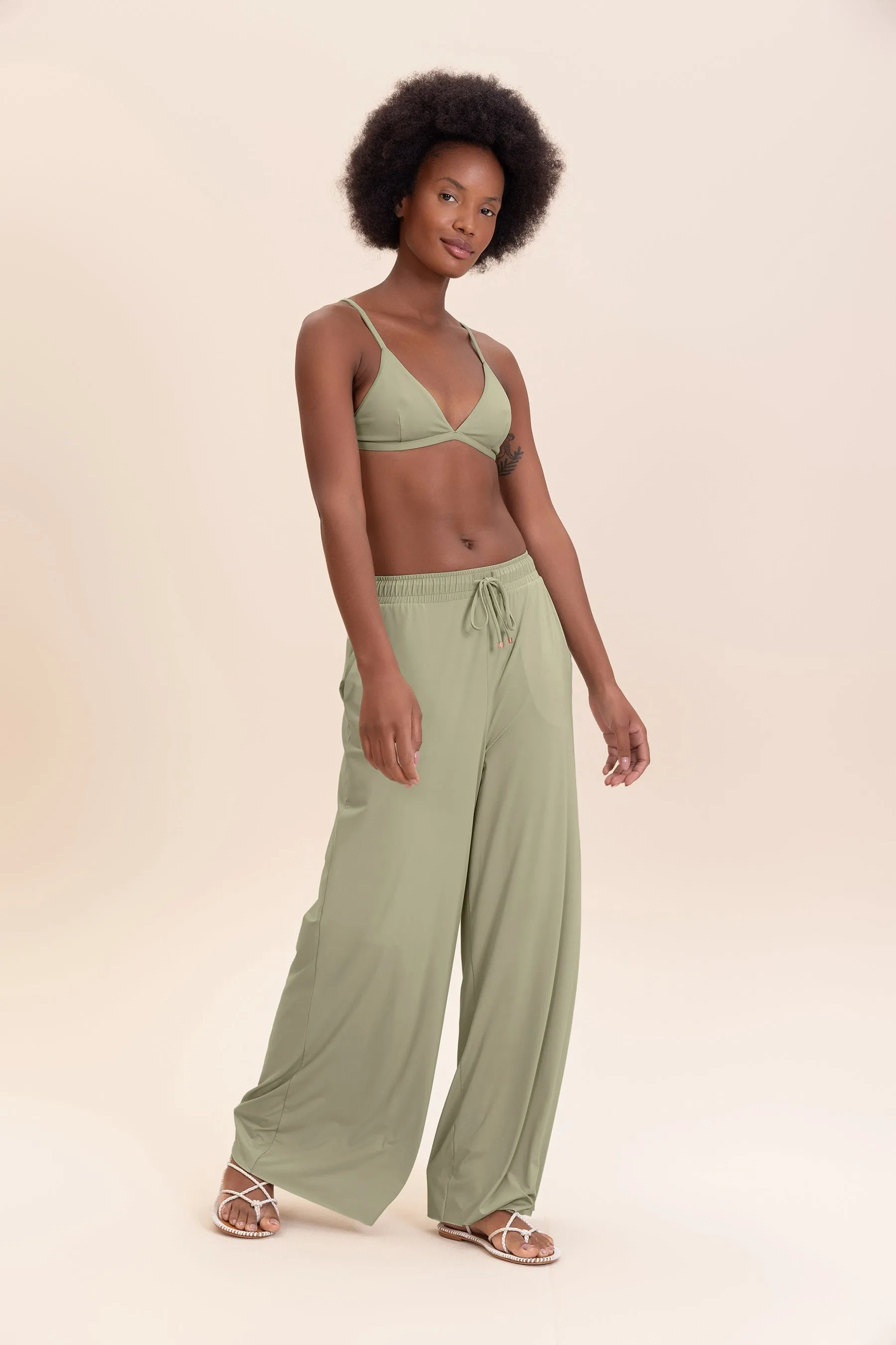 Essential Wide-Leg Pants