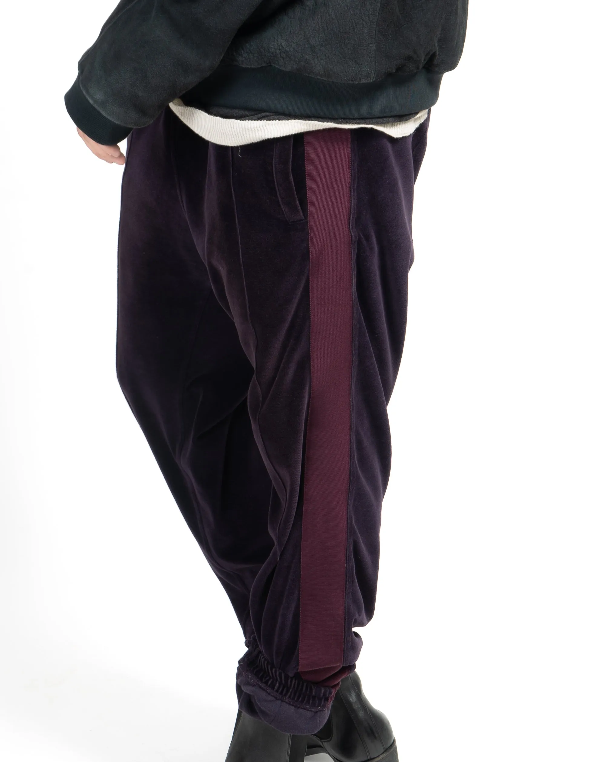 FW15 Tailored Sweatpants in Purple Velvet