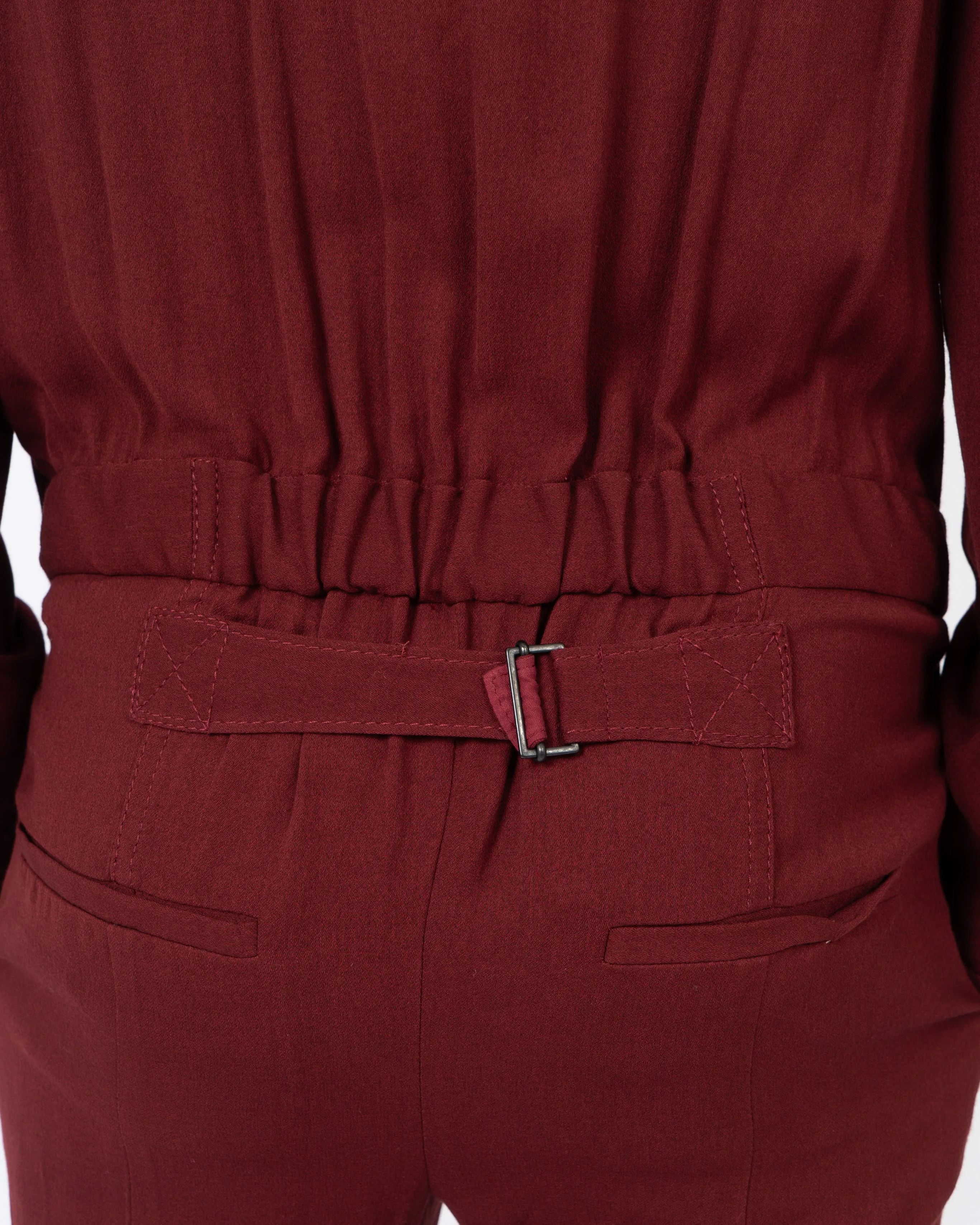 FW17 Burgundy Durero Jumpsuit