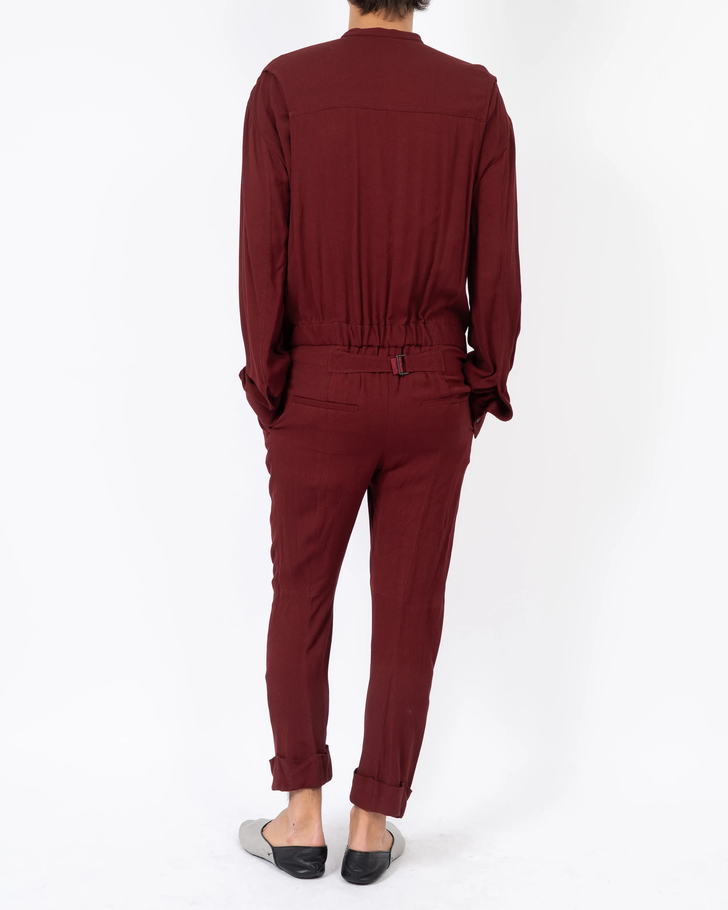 FW17 Burgundy Durero Jumpsuit