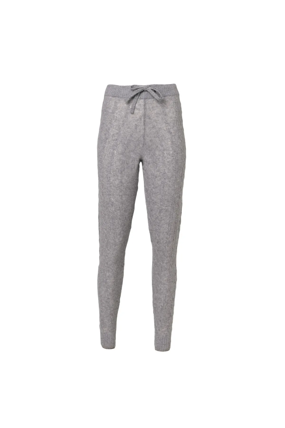 Gray Cashmere and Wool Amelia Women's Trousers