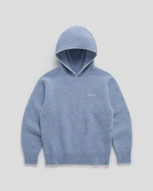 J.PRESS X MADHAPPY SHAGGY DOG HOODIE - BLUE