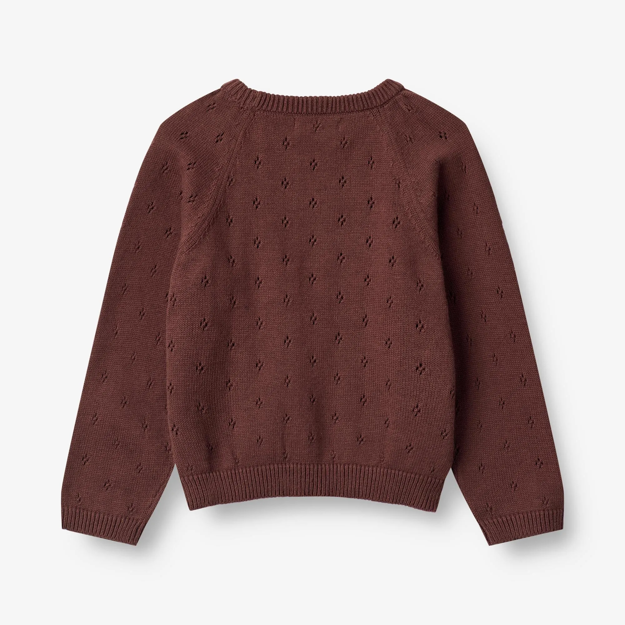 Knit Pullover Mira - aubergine