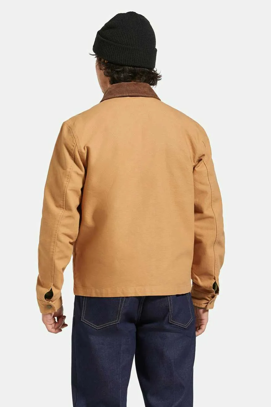 Mechanic Garage Jacket - Tobacco Brown