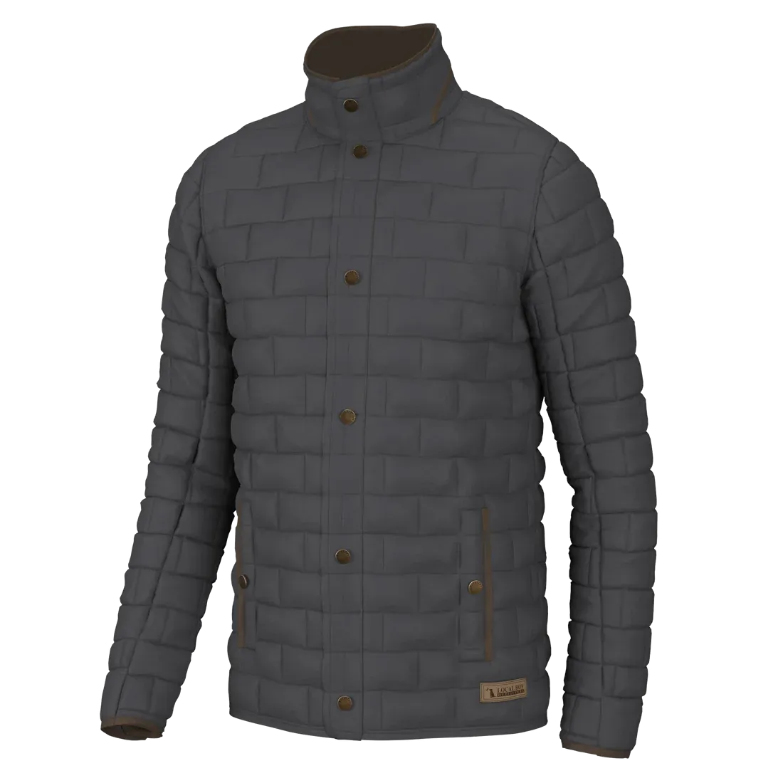 MEN'S BRICK QUILTED JACKET