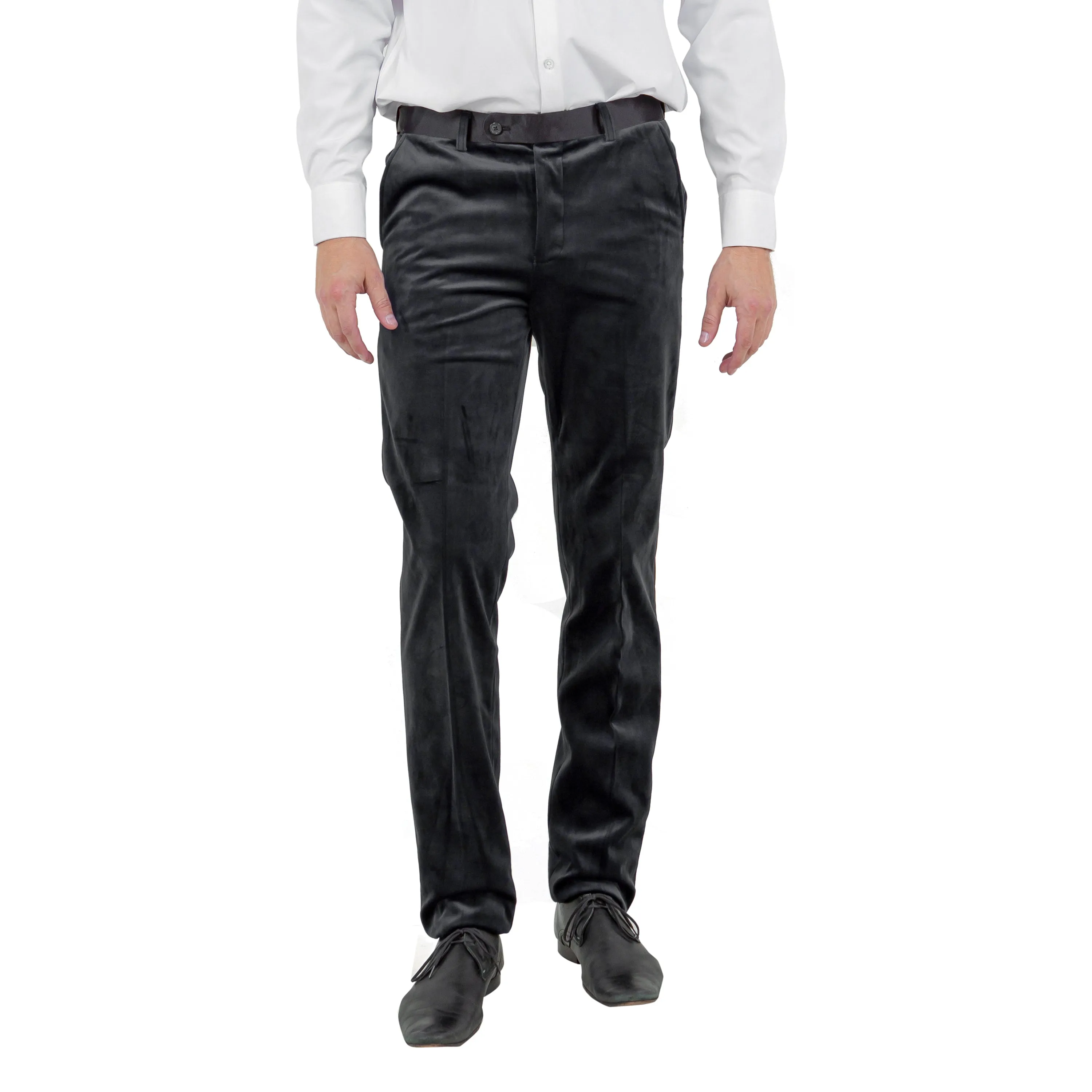 Men's Slim-fit Velvet Suits Separates, Pants