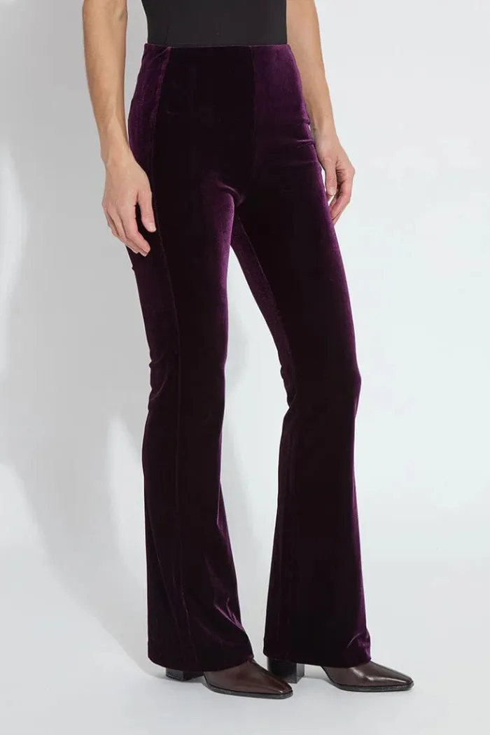 Mercer St Velvet Flare Trouser