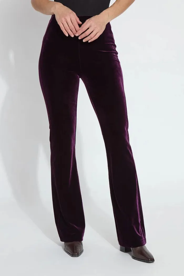 Mercer St Velvet Flare Trouser