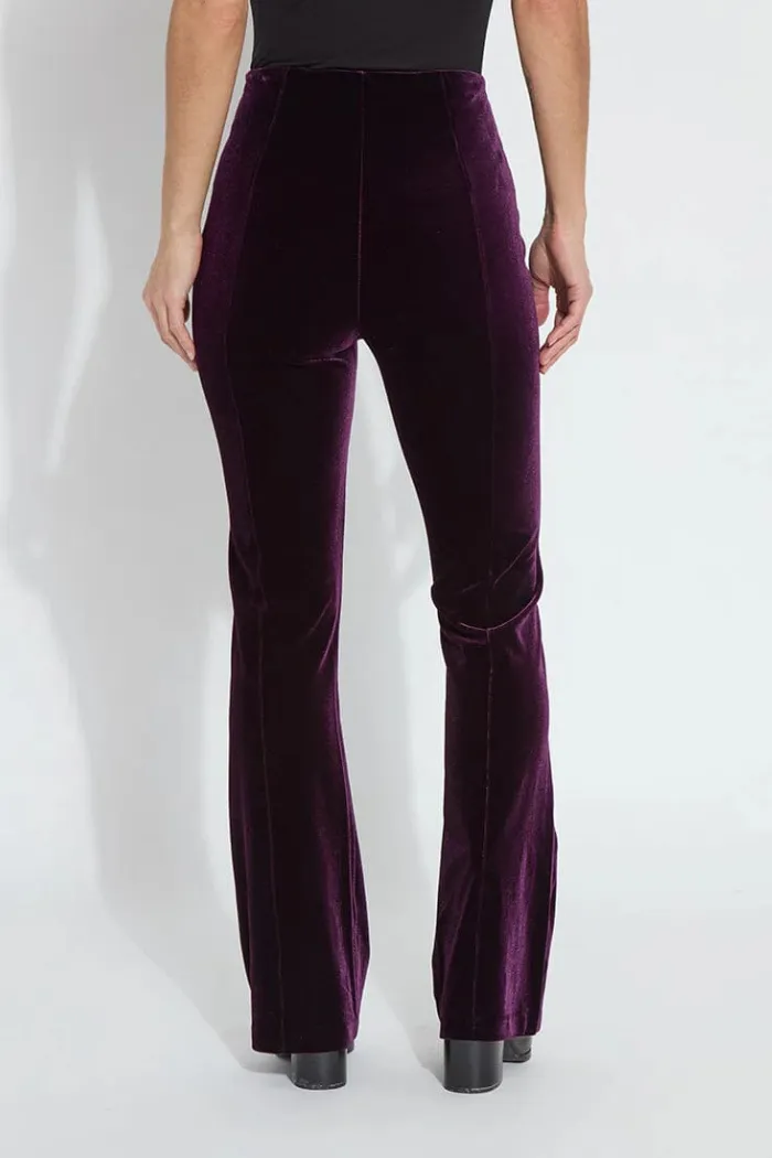 Mercer St Velvet Flare Trouser