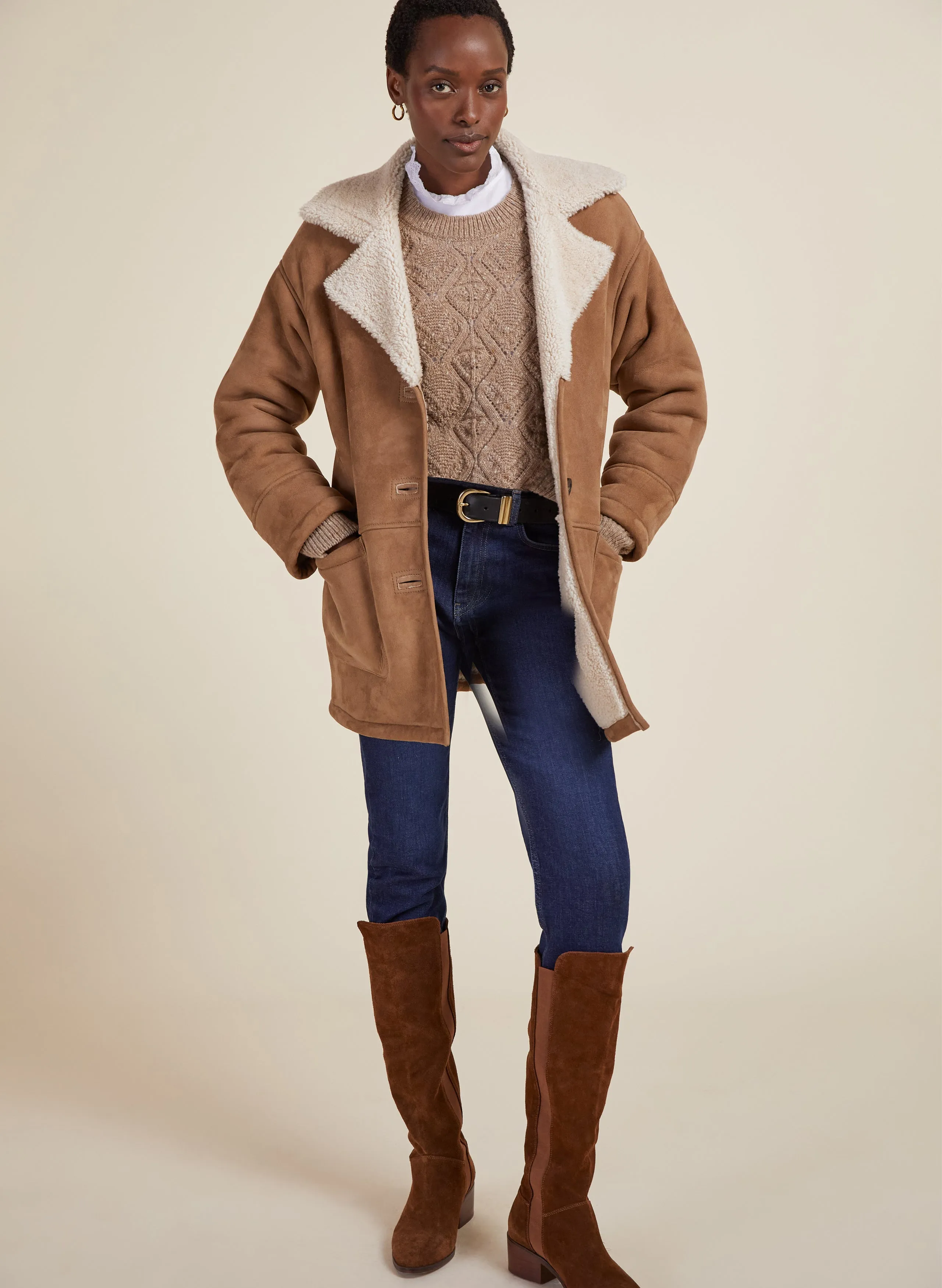 Meriah Shearling Jacket