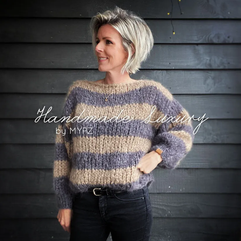 MYPZ Chunky Mohair Pullover Robin