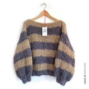 MYPZ Chunky Mohair Pullover Robin