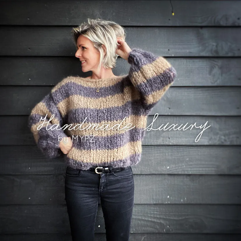 MYPZ Chunky Mohair Pullover Robin