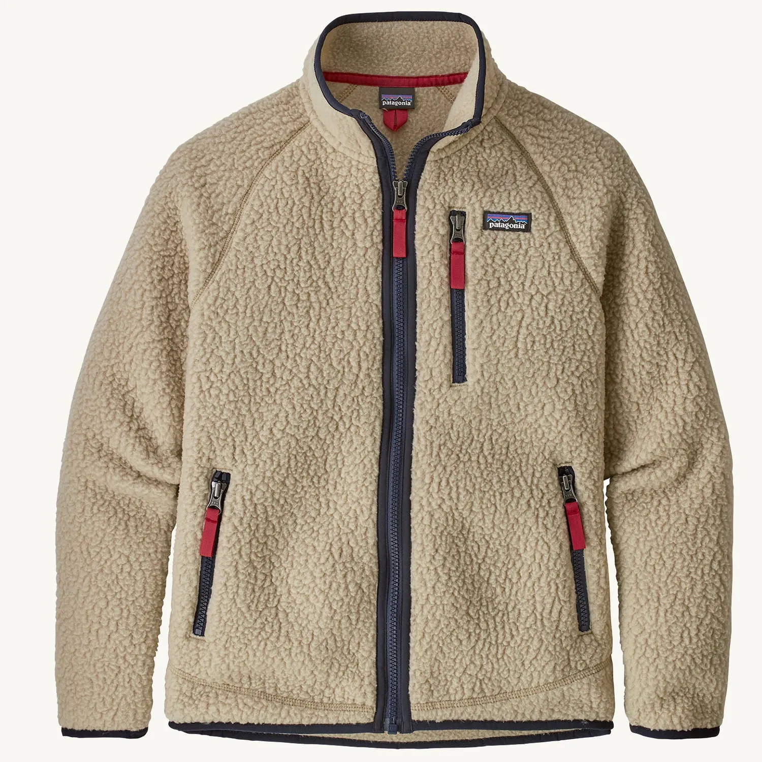 Patagonia Kids Retro Pile Fleece Jacket - El Cap Khaki