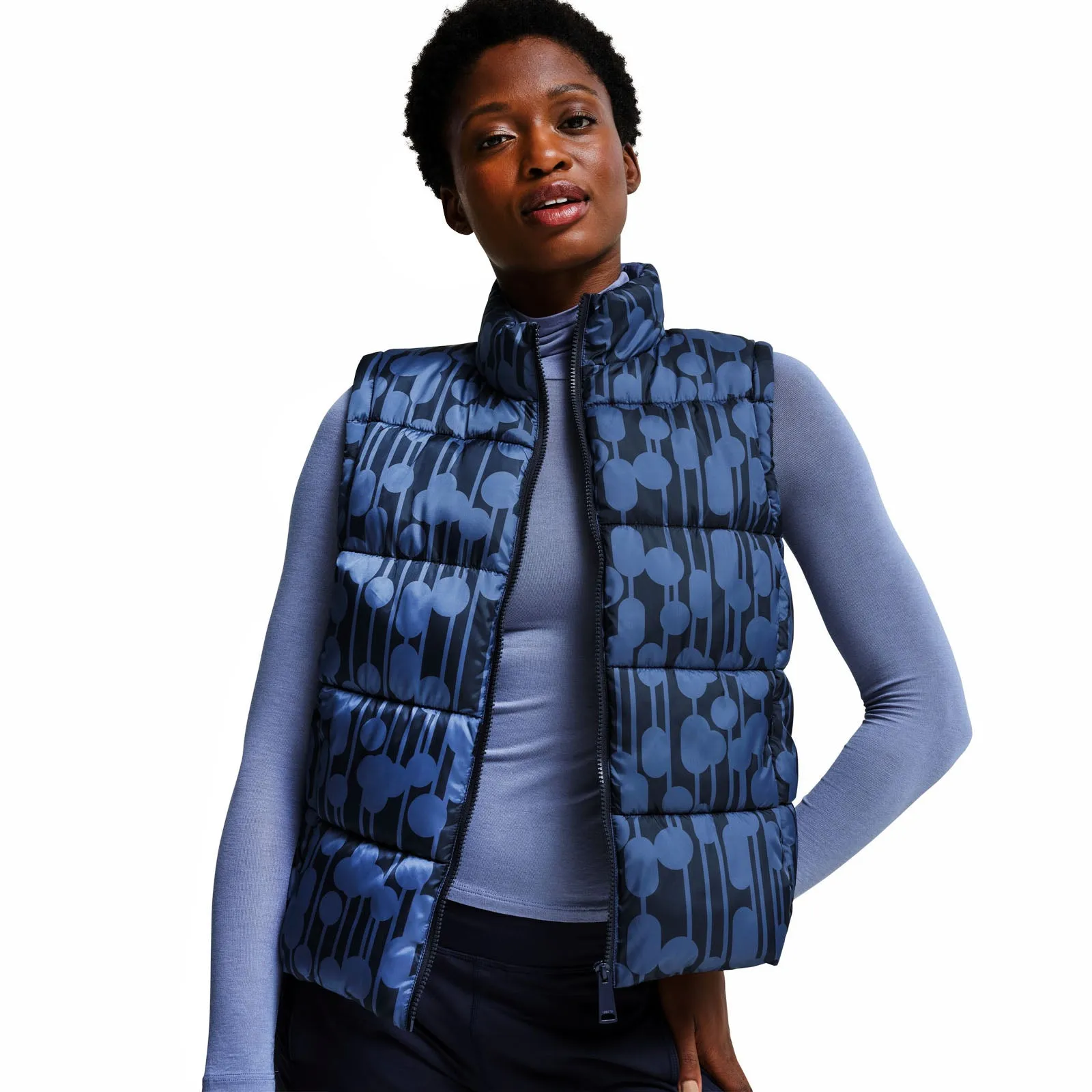 Regatta Womens Orla Kiely Reversible Quilted Gilet