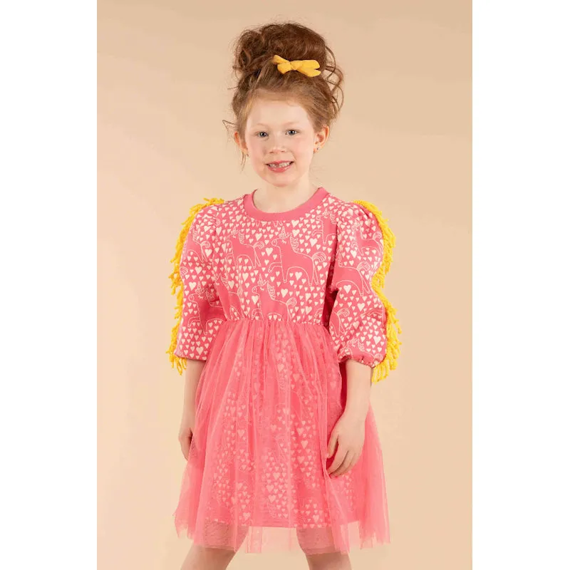 Rock Your Kid Unicorn Love Dress