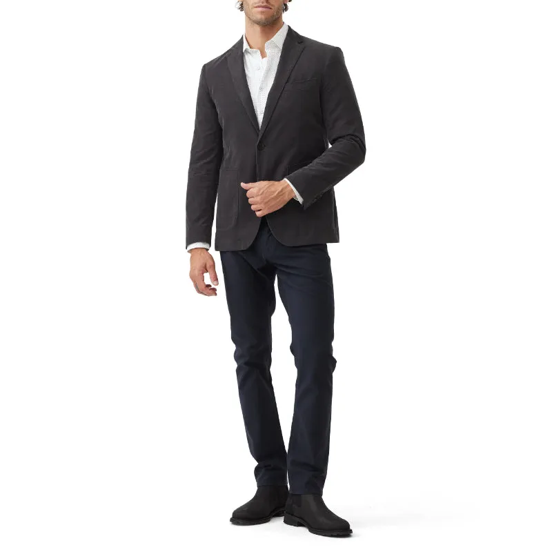 Rodd & Gunn Saint Bathans Cotton Mens Blazer - Charcoal