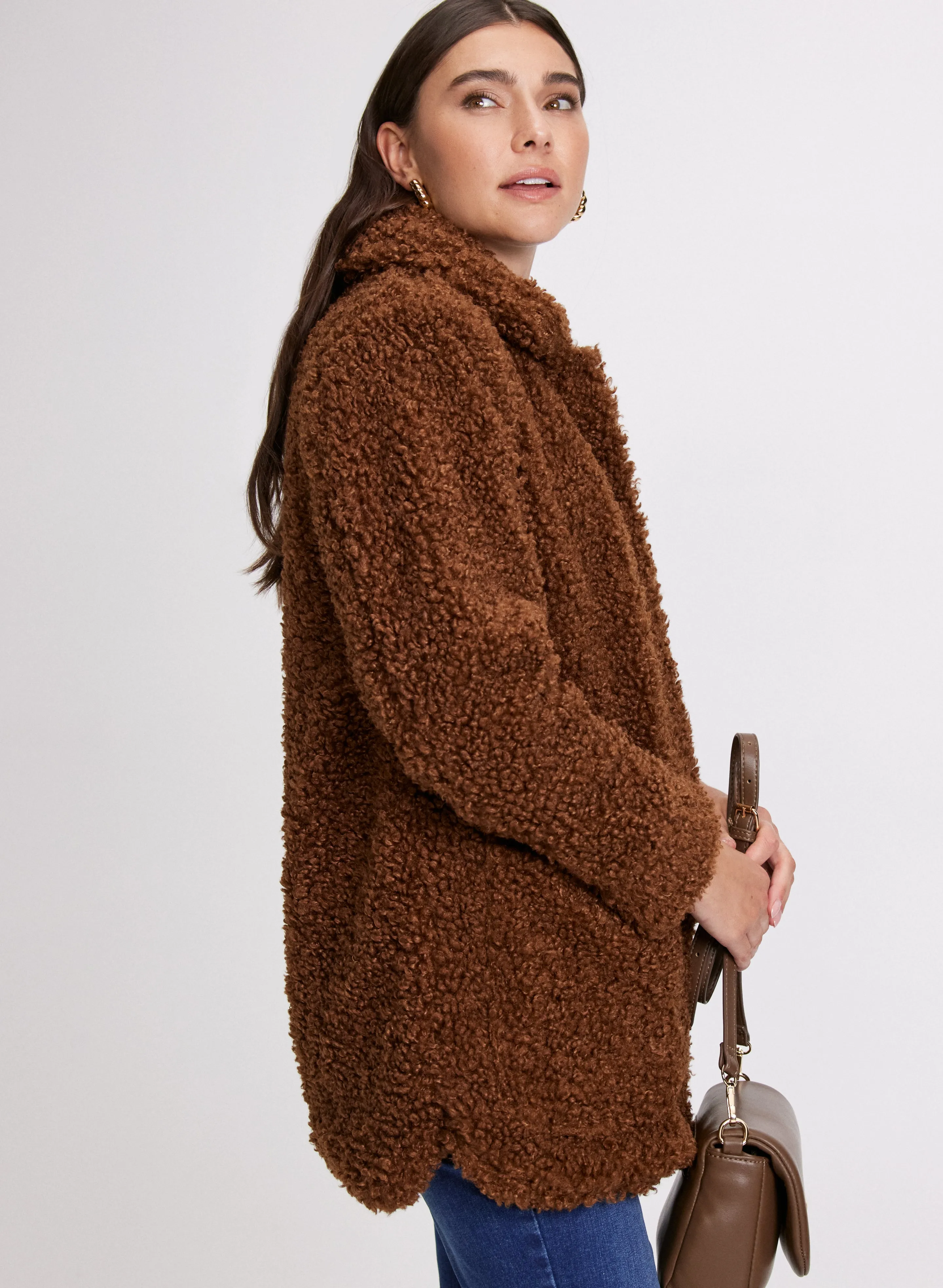 Short Shearling Coat