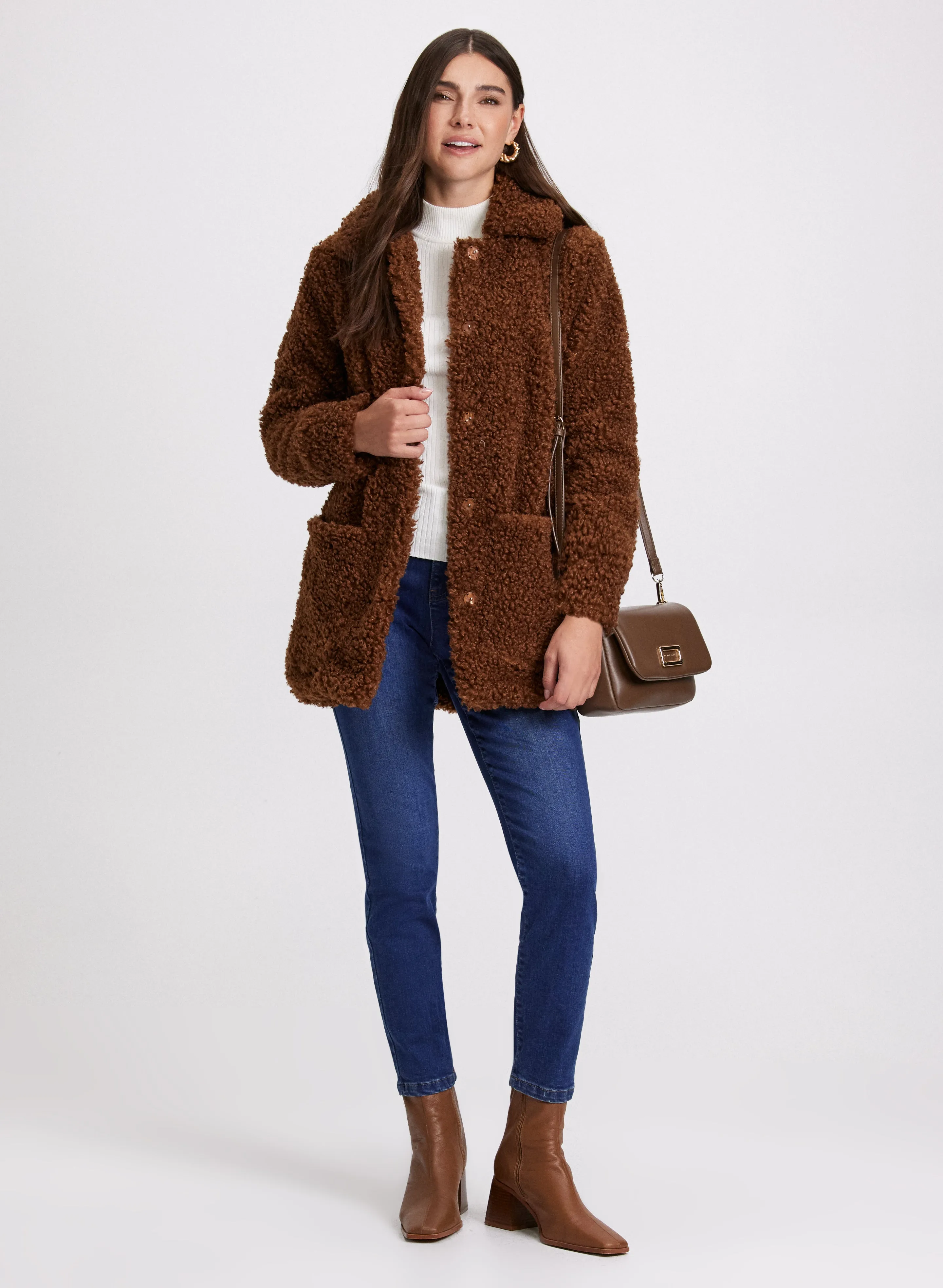 Short Shearling Coat