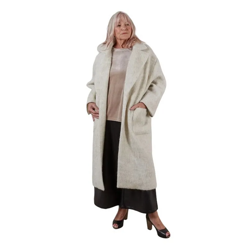 Sienna Coat in Light Beige