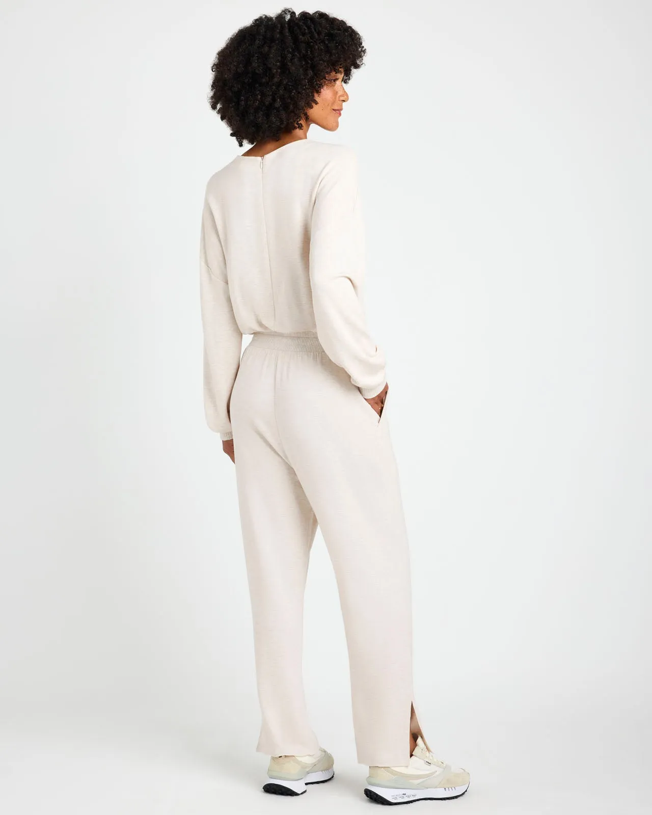 Soft Fleece Plush Jumpsuit