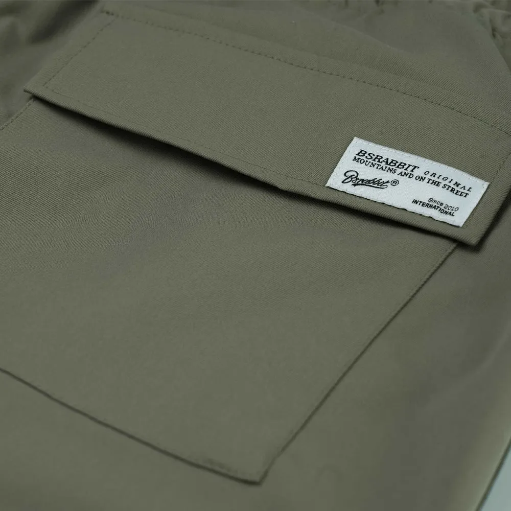 SP LINE WIDE JOGGER PANTS KHAKI