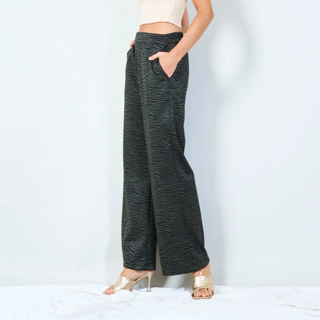 Stylish elastic waist pants wholesale