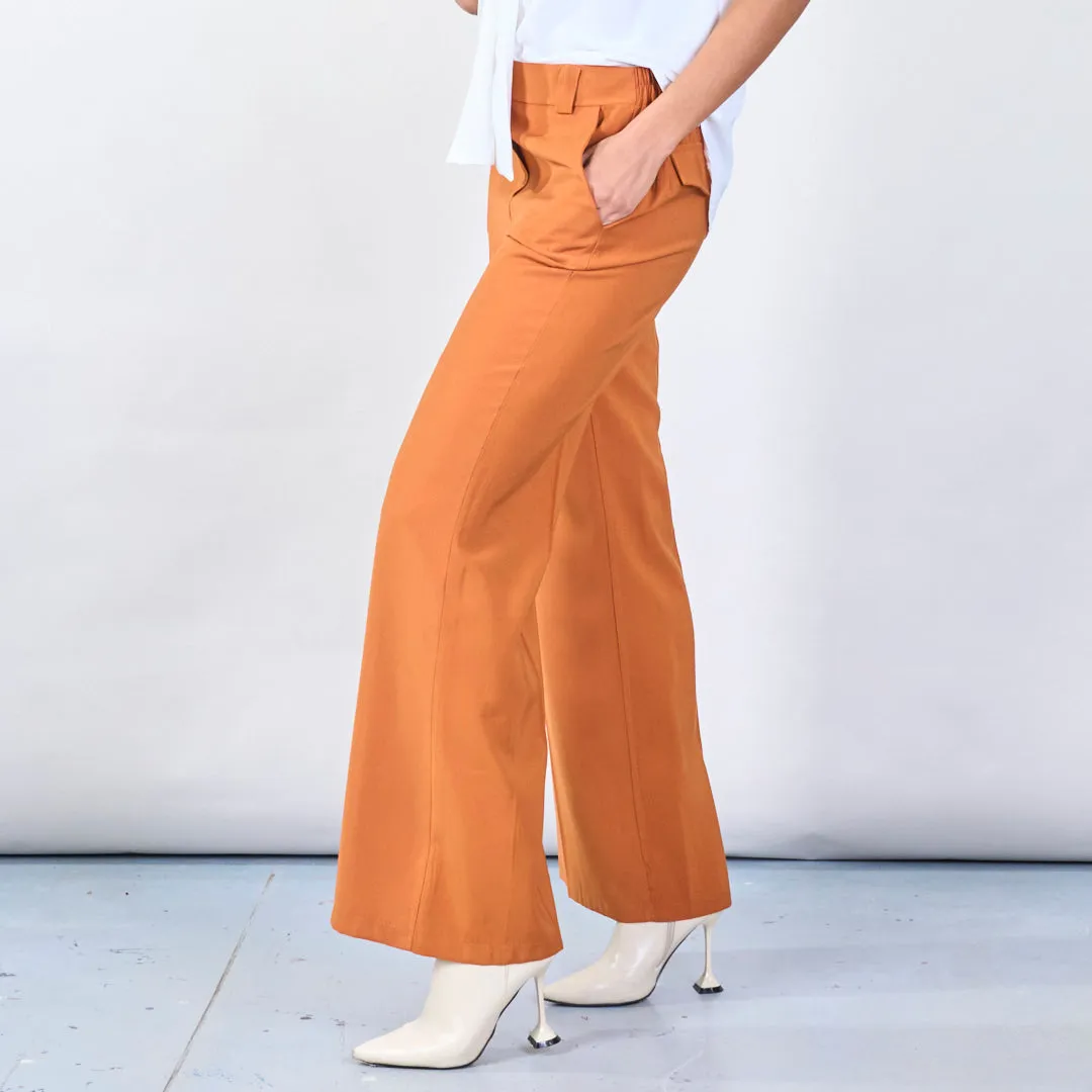 Stylish wide-leg trousers wholesale