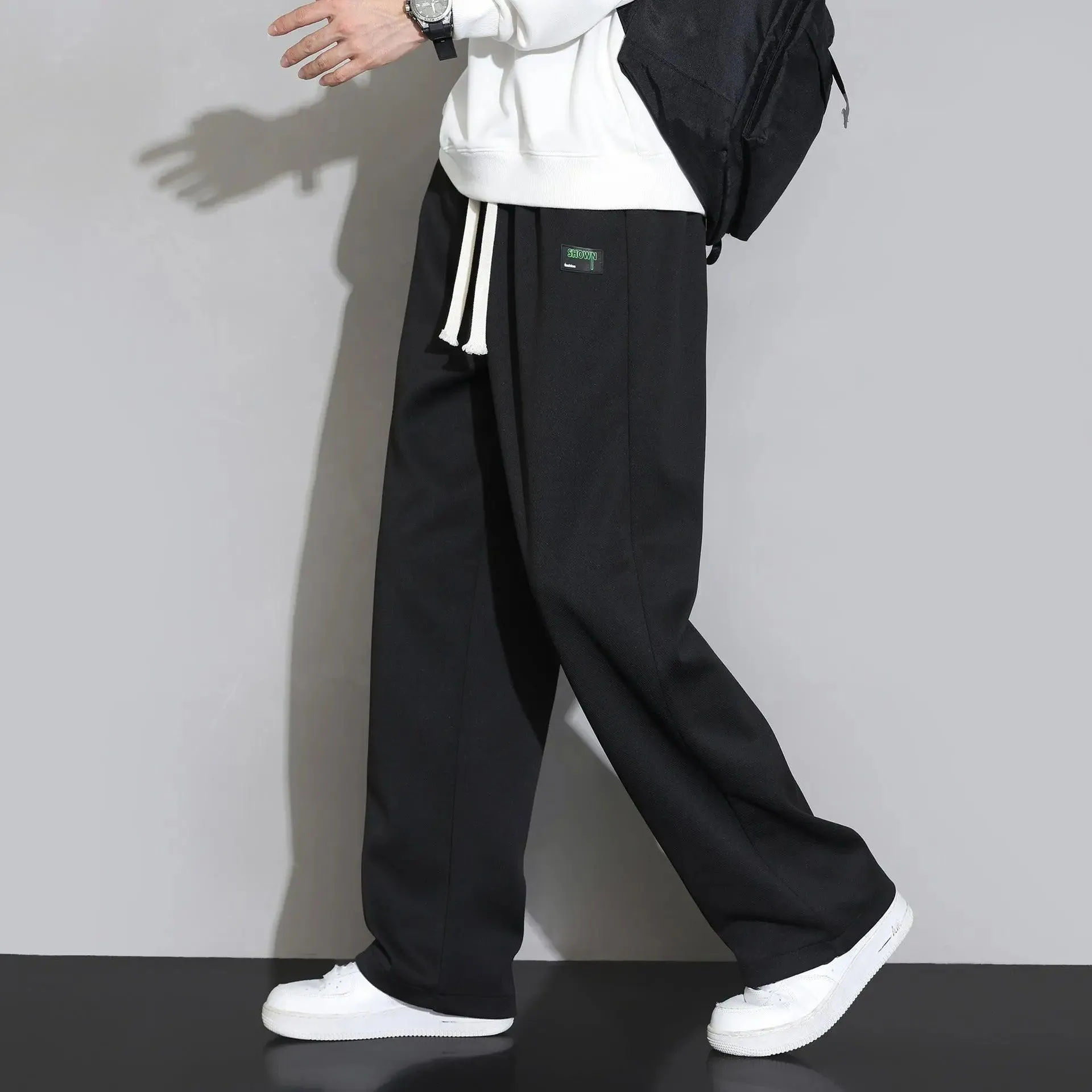 Sweatpants Straight Casual Trousers