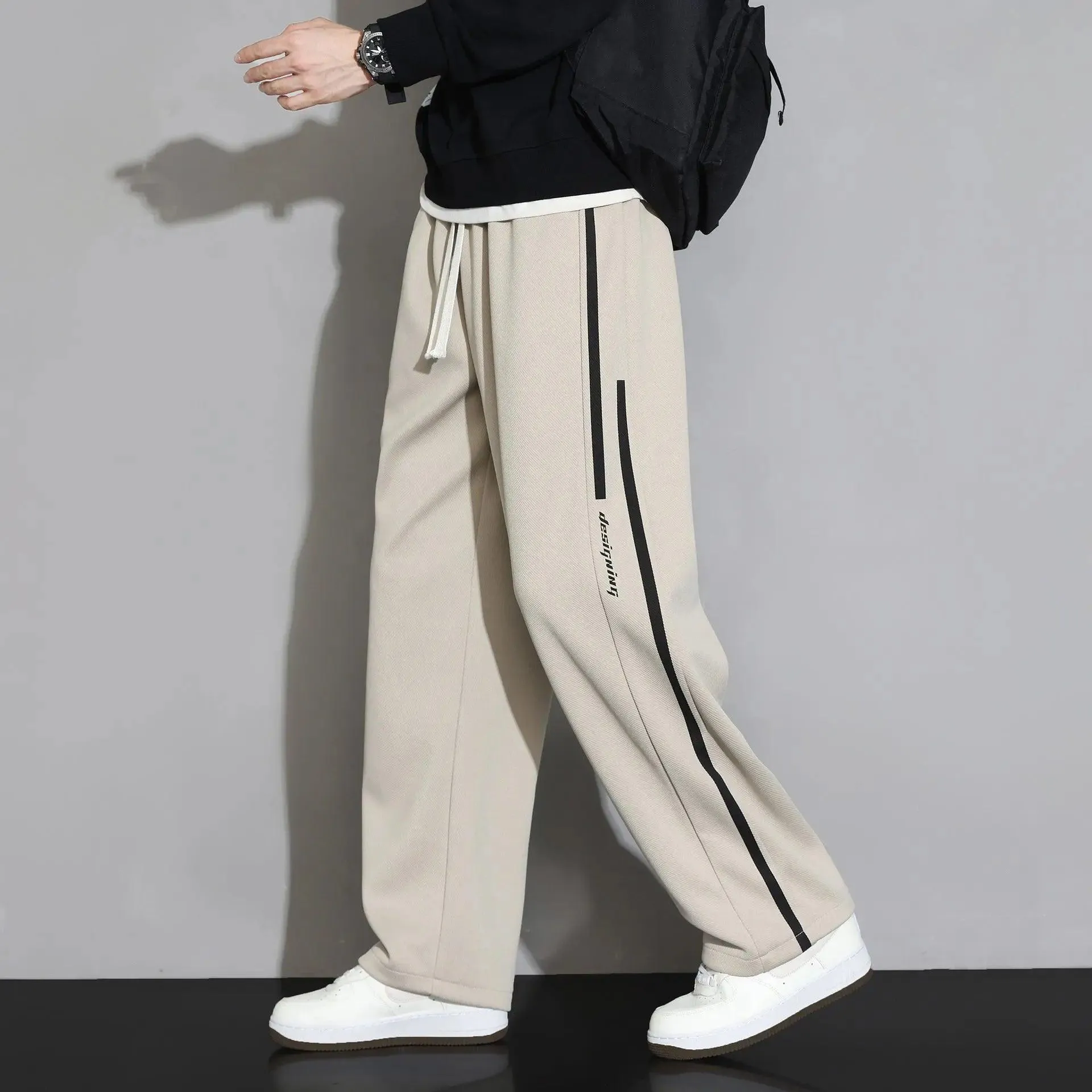 Sweatpants Straight Casual Trousers