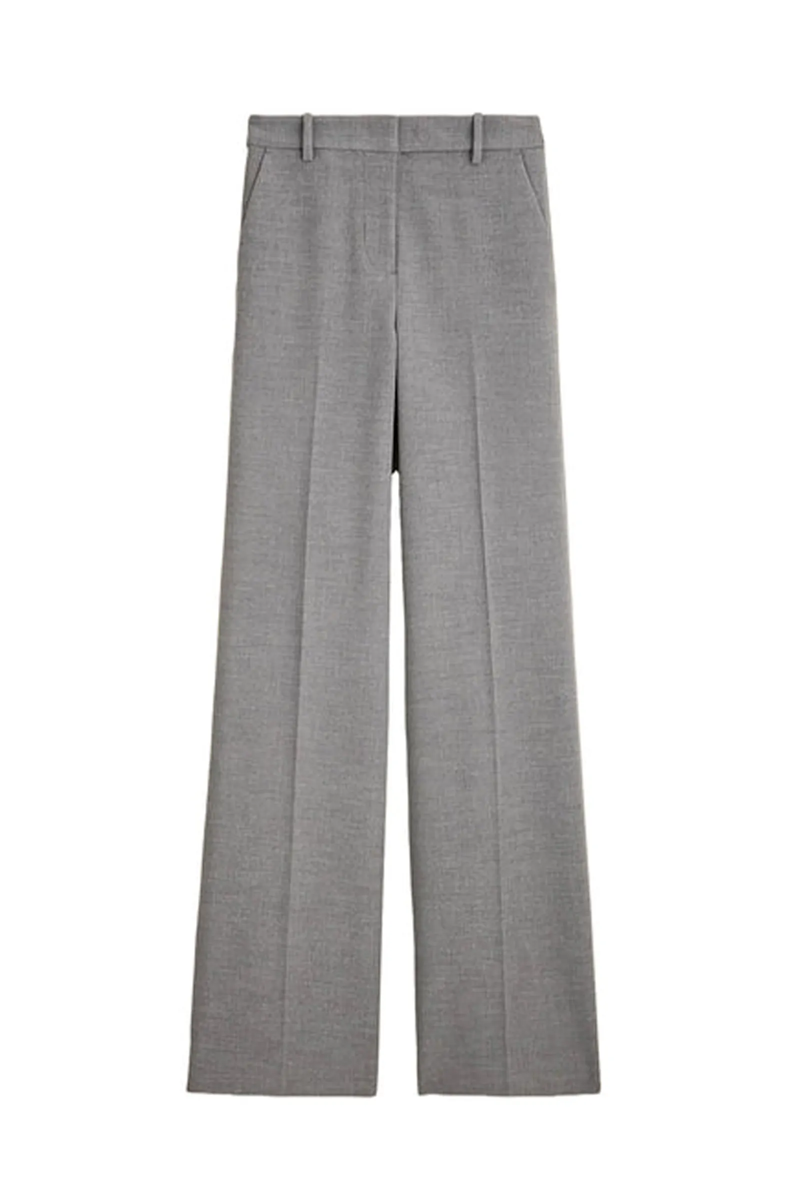 Wide-Leg Trouser in Four-Season Stretch